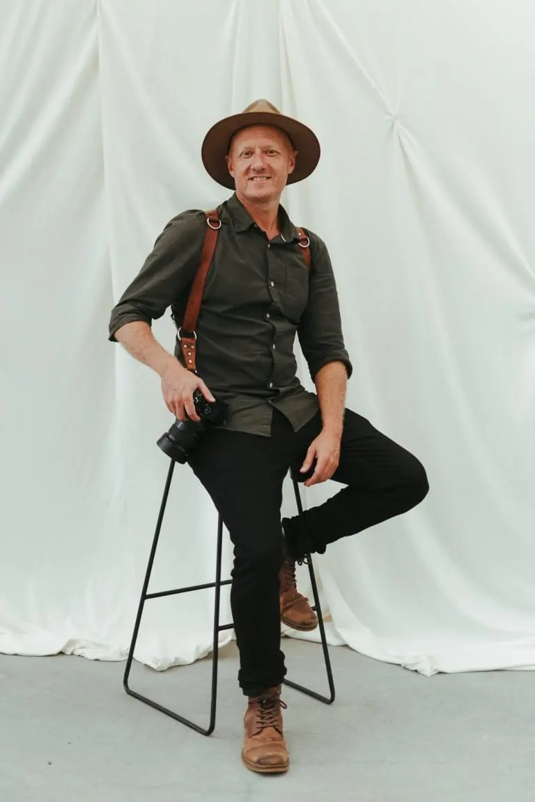 Graeme Passmore with his cameras